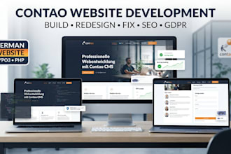 fix contao cms bug issues redesign contao business website