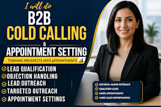 do b2b cold calling and appointment setting