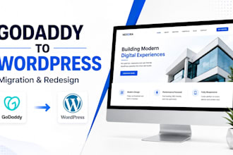 migrate godaddy to wordpress transfer domain move godaddy webite wordpress SEO