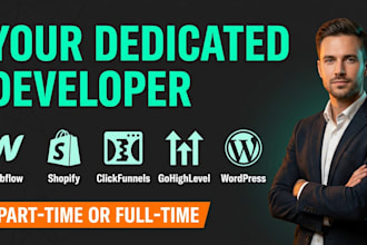 be your dedicated landing page sales funnel and website developer