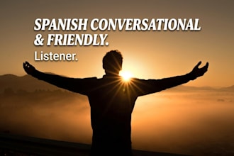 be your spanish conversational partner
