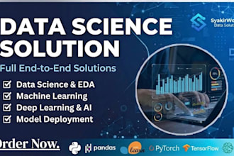 ai, machine learning, deep learning, and data science tasks