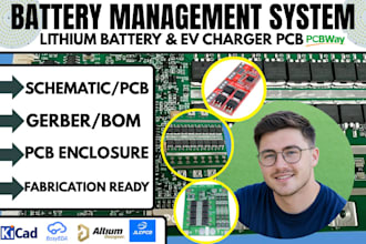 design power electronics pcb for smps, bms, and battery management, circuit pcb