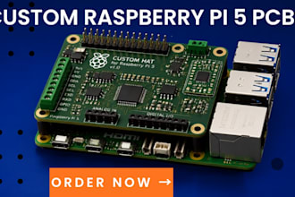 raspberry pi 5 pcb, hat, carrier board, custom pcb