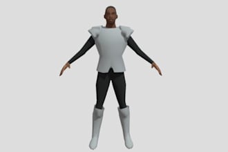 model and rigging lowpoly knight character in retro psx, ps1 amor, n64 style,y2k