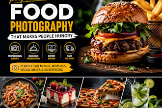 be your food photography expert