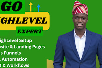 gohighlevel landing page ghl website design go high level