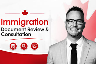 review your immigration documents and provide