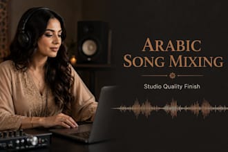 produce, mix and master your arabic pop and egyptian instrumental for your songs
