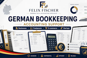 do german bookkeeping, datev and accounting