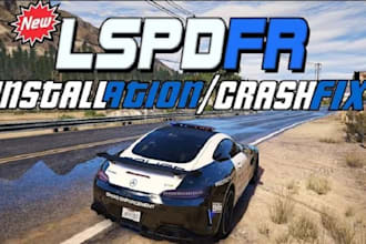 install and fix lspdfr with crash troubleshooting mods and fix gta v crashes