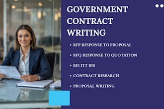 write winning tender proposals, rfp responses, rfqs, and bid documents
