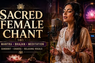 chant meditation mantra, bhajan, relaxing, sacred chant, chakra, sanskrit mantra