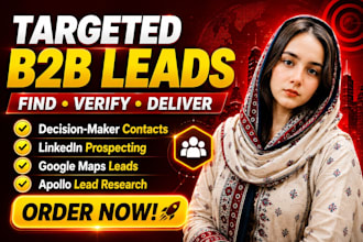 do perfect b2b lead generation, linkedin prospecting, google maps lead gen