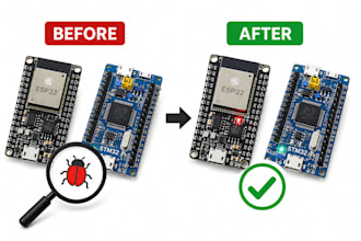 fix esp32 stm32 firmware bugs, gpio, uart, 12c, spi, adc, pwc, wifi, bluetooth