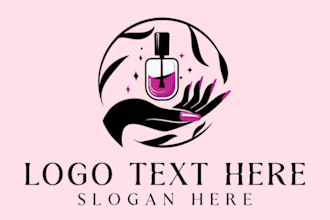 make cosmetic and beauty logo for branding kit