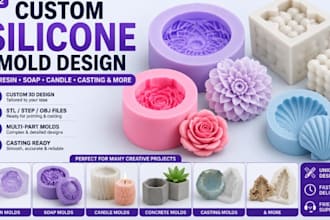 design custom ceramic slip casting mold and plaster mold