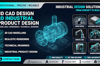 3d cad design industrial product design 3d printing cad  model technical drawing
