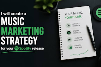 create a music marketing strategy for your spotify release