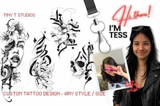 professionally design your tattoo