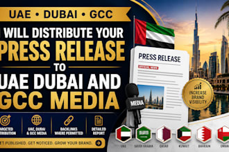 distribute your press release to uae dubai and gcc news media outlets