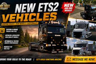 create custom ats ets2 simulator mods farming simulator fs22 fs25 truck