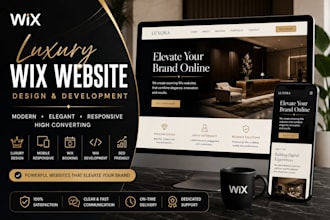 design or redesign, create wix booking website, wix appointment and website deve
