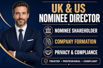 be your UK US nominee director shareholder for company formation