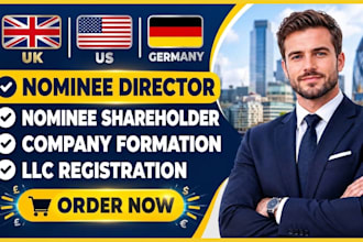 provide a professional UK US and germany nominee director, nominee shareholder
