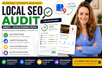 do local seo audit for your business website and google profile