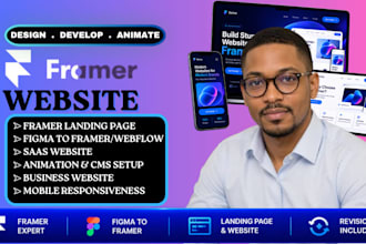 framer website, develop framer website, framer animation, fix framer