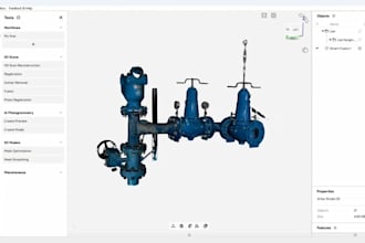 convert 3d scan, mechanical 3d laser scanning point cloud to cad revit bim