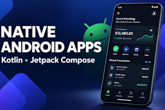build a native android app with kotlin and jetpack compose