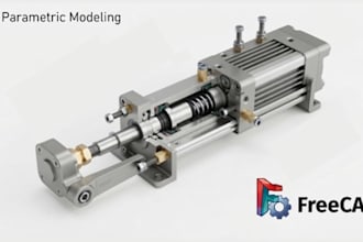 do 3d parametric modeling and assembly in freecad