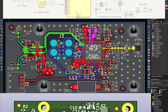 design professional pcb layout and schematic in kicad