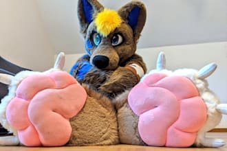 sew a handmade custom fursuit for your fursona reference fursuit x