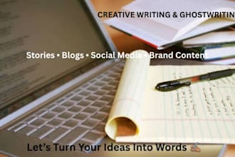 write engaging stories, blog posts and creative content