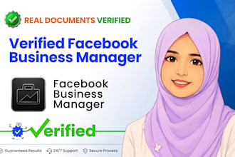 provide facebook business manager with profile with fast delivery