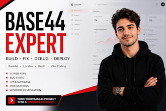 build fix base44 expert bug fixing debugging lovable ai apps integration volset