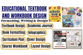 format, design and redesign your educational textbook, workbook, lesson plan