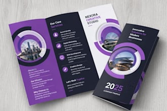 design bifold trifold brochure design business brochure catalog