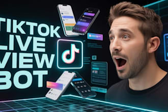 tiktok bot, live streaming bot, instagram api bot, twitter x bot, youtube bot