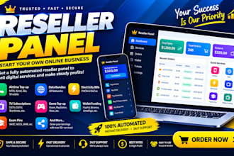 do reseller panel,strong8k, megaott, lionott panel, dream4k,trex, admin server