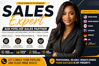 be uk b2b cold calling appointment setting and sales closing expert