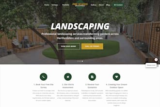 design and develop a modern brand led business website