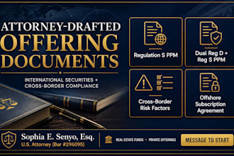 draft a dual reg d and reg s private placement ppm