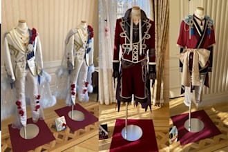 sew custom cosplay costume anime cosplay outfit and game characters costume