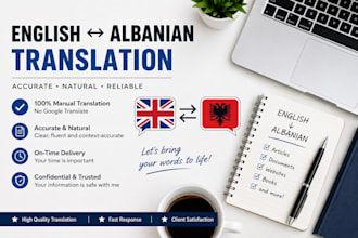 translate english to albanian and albanian to english