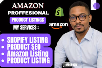 do amazon shopify listing creation, and amazon variation fba product listing