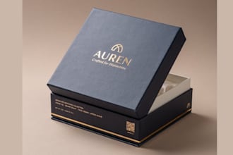 design custom packaging box, bag box and product packaging